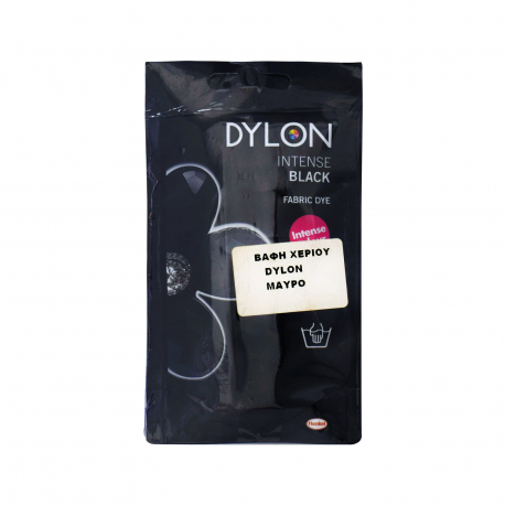 Dylon βαφή ρούχων για πλύσιμο στο χέρι μαύρο (50g)
