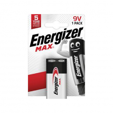 Energizer μπαταρίες αλκαλικές max 9V