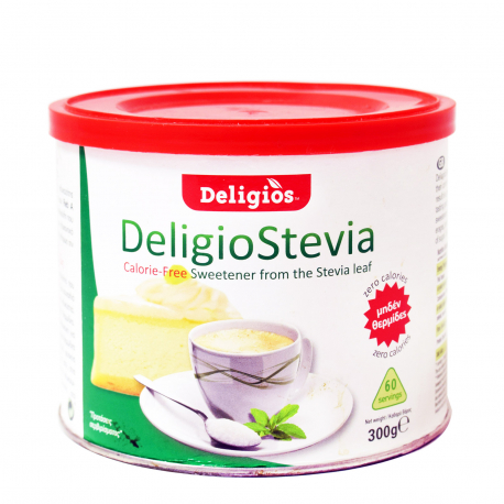 Deligios υποκατάστατο ζάχαρης σκόνη stevia (300g)