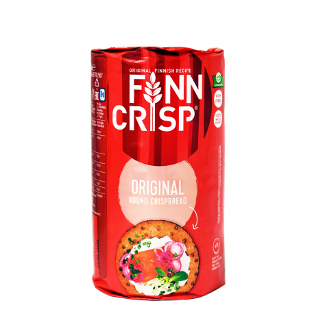 Finn crisp φρυγανιές σίκαλης ολικής αλέσεως original (250g)