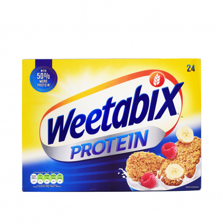 Weetabix μπισκότα δημητριακών ολικής αλέσεως protein - vegetarian (560g)