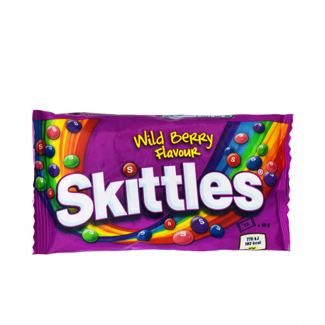 Skittles καραμελάκια wild berry (55g)