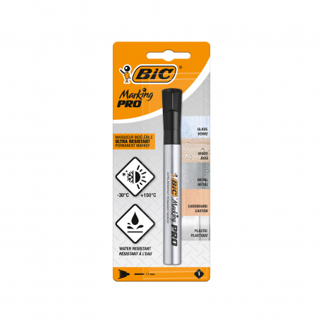 BIC μαρκαδόρος ανεξίτηλος marking pro