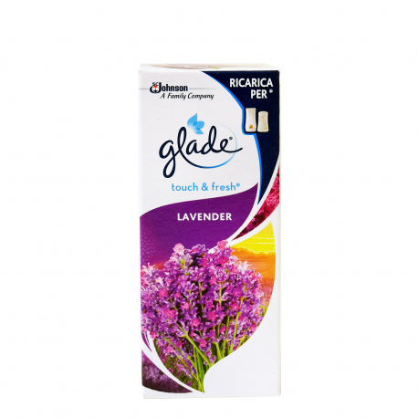 Glade ανταλλακτικό αποσμητικού χώρου touch & fresh lavender (10ml)