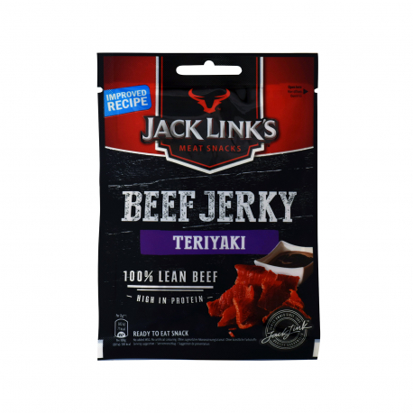 Jack Link's σνακ μοσχαρίσιο jerky teriyaki (25g)