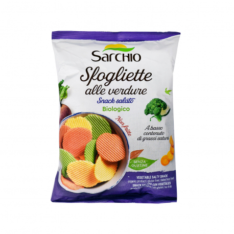 Sarchio τσιπς λαχανικών - βιολογικό, χωρίς γλουτένη (55g)