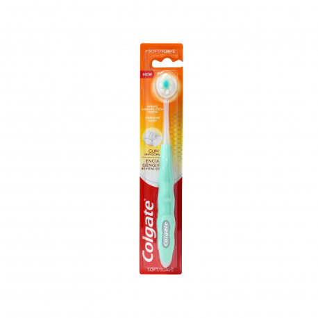 Colgate οδοντόβουρτσα gum invigorate soft/ φιστικί