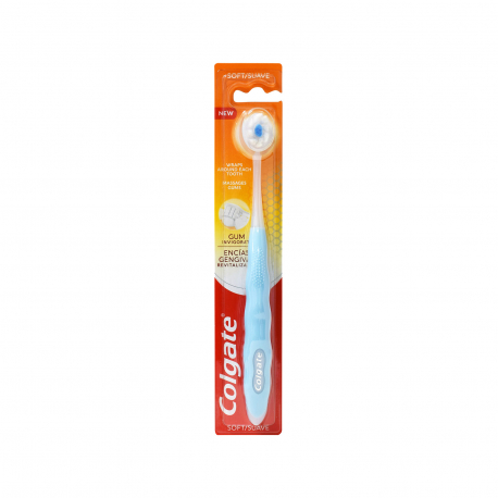 Colgate οδοντόβουρτσα gum invigorate soft/ γαλάζια