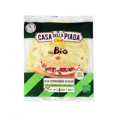 Casa della piada πιαντίνα χωρίς μαγιά - βιολογικό, προϊόντα που μας ξεχωρίζουν (300g)
