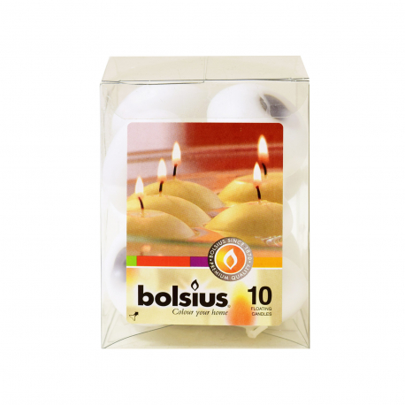 Bolsius κεριά επιπλέοντα (10τεμ.)