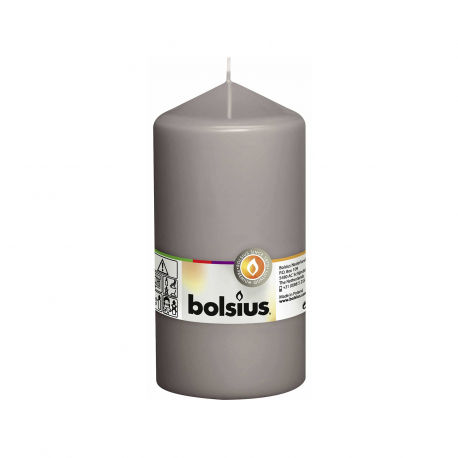 Bolsius κερί κυλινδρικό 150/78 μαύρο
