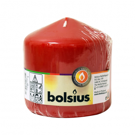 Bolsius κερί κορμός 100/98 κόκκινο