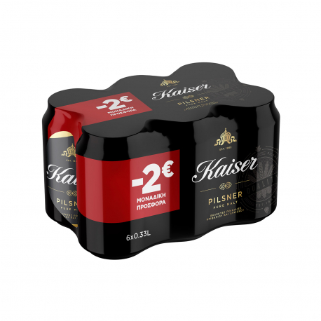 Kaiser μπίρα pilsner (330ml) (-2€)