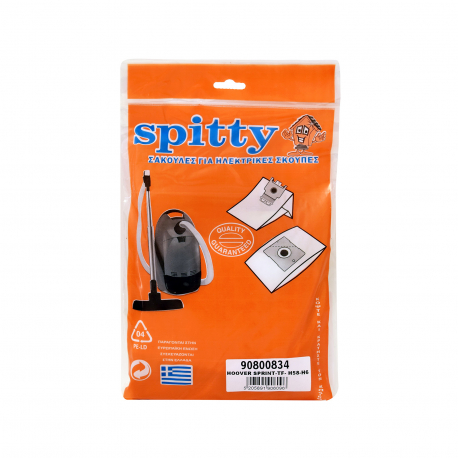 Spitty σακούλες ηλεκτρικής σκούπας hoover sprint TF 90800834 (5τεμ.)