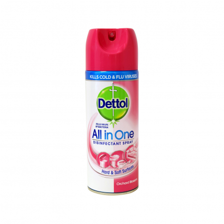 Dettol spray απολυμαντικό all in 1 orchard blossom (400ml)
