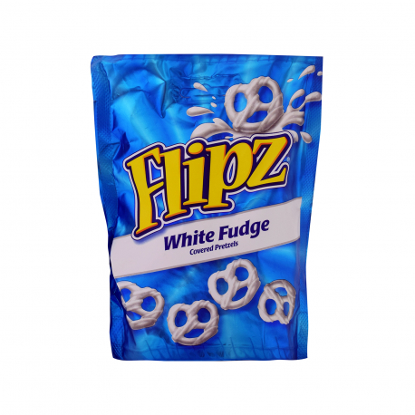 Flipz σνακ pretzel white fudge - vegetarian (90g)