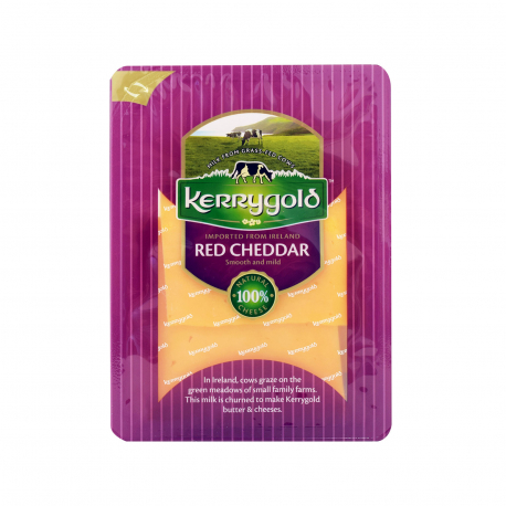 Kerrygold τυρί cheddar mild red σε φέτες (150g)