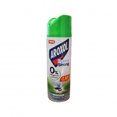 Aroxol spray εντομοαπωθητικό για κατσαρίδες & μυρμήγκια pure & strong (300ml) (-1.5€)
