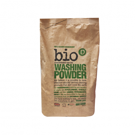 Bio D σκόνη απορρυπαντικό πλυντηρίου ρούχων - vegan 2kg (33μεζ.)