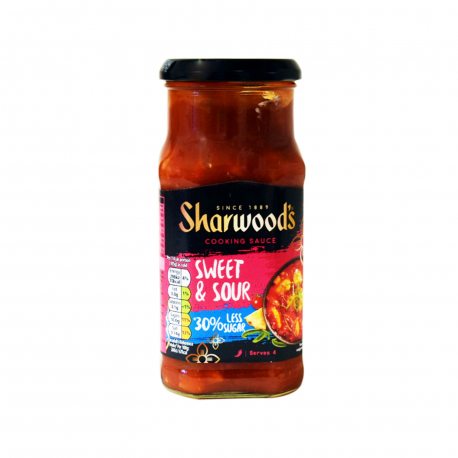 Sharwood's σάλτσα έτοιμη sweet & sour 30% λιγότερη ζάχαρη (425g)
