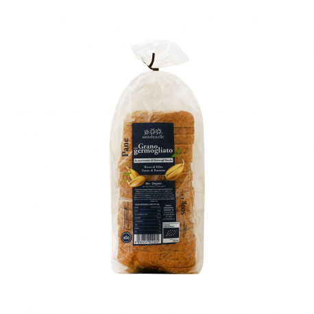 Sottolestelle ψωμί φύτρου σιταριού - βιολογικό σε φέτες (500g)