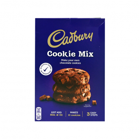 Cadbury μείγμα για μπισκότα cookie mix chocolate (265g)