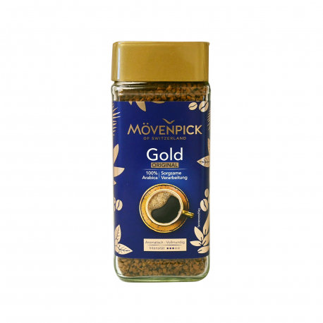 Movenpick καφές στιγμιαίος gold original 100% arabica (100g)