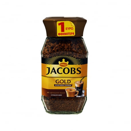 Jacobs καφές στιγμιαίος gold (95g) (-1€)