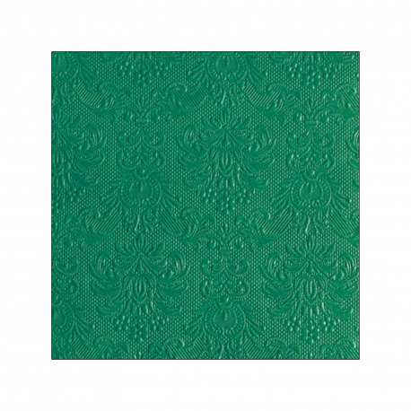 Ambiente χαρτοπετσέτες μεσαίες elegance No. 13311113 green - προϊόντα που μας ξεχωρίζουν 33X33εκ., 15 τεμάχια (88g)