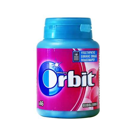 Orbit τσίχλες bubblemint (64g)