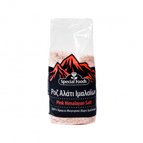 Special foods αλάτι ορυκτό ροζ Ιμαλαΐων, ψιλό (500g)