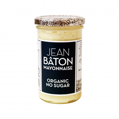 Jean Baton μαγιονέζα - βιολογικό, χωρίς γλουτένη, χωρίς ζάχαρη (245ml)