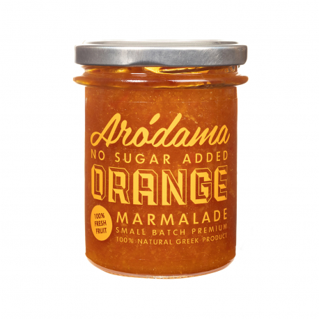 Arodama προϊόν επάλειψης πορτοκάλι - χωρίς προσθήκη ζάχαρης (220g)