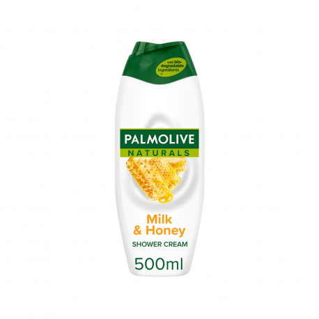 Palmolive αφρόλουτρο naturals milk & honey (500ml)