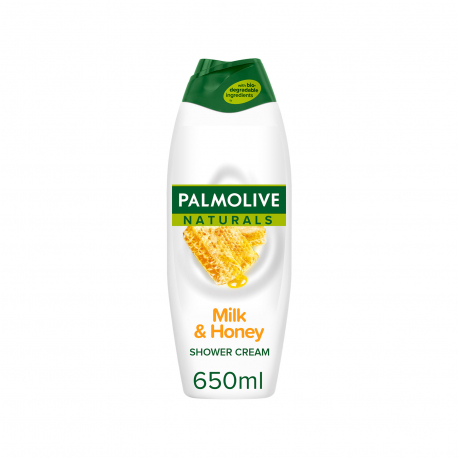 Palmolive αφρόλουτρο naturals μέλι & γάλα (650ml)