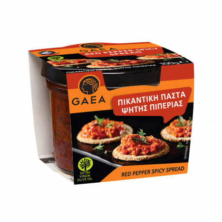 Gaea πάστα πιπεριάς πικάντικης, ψητής (100g)