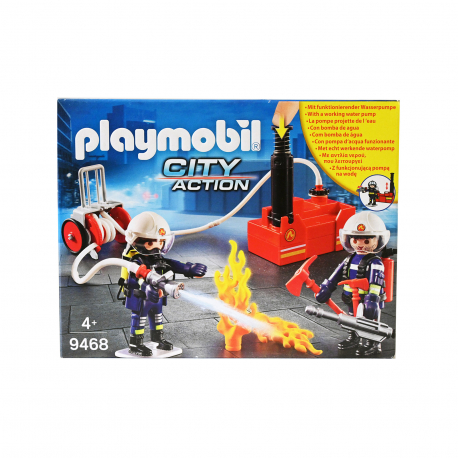 Playmobil παιχνίδι 9468 - city action πυροσβέστες
