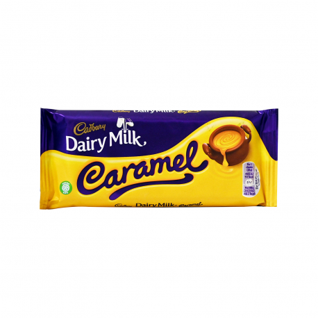 Cadbury σοκολάτα γάλακτος dairy milk caramel - vegetarian (120g)