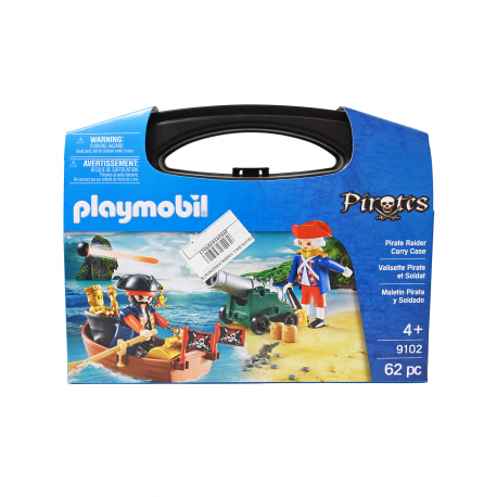 Playmobil παιχνίδι βαλιτσάκι 9102 pirates 4+ ετών
