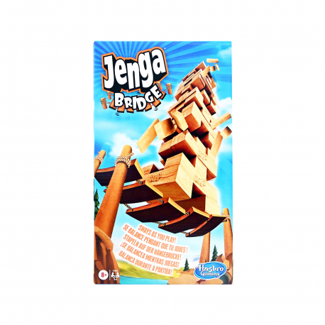 Hasbro επιτραπέζιο παιχνίδι jenga bridge 94620 8+ ετών