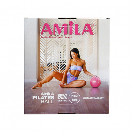 Amila μπάλα pilates 95816 μαύρη