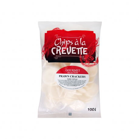 Chips a la crevette κράκερ γαρίδας gourmet selection (100g)