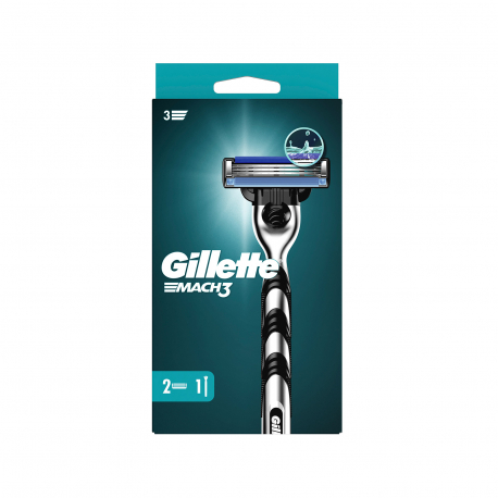 Gillette ξυριστική μηχανή αντρική & ανταλλακτικά mach 3 