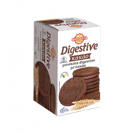 Βιολάντα μπισκότα digestive με κακάο (220g)
