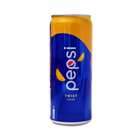 Pepsi αναψυκτικό twist lemon (330ml)