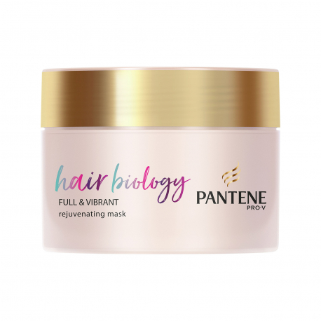 Pantene μάσκα μαλλιών pro-V/ hair biology lotus flower + omega 9 (160ml)