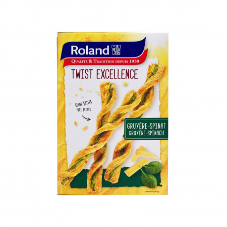 Roland κρουασίνια twist excellence με γραβιέρα & σπανάκι (100g)