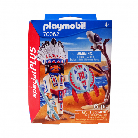 Playmobil παιχνίδι 70062 Ινδιάνος αρχηγός 4+ ετών