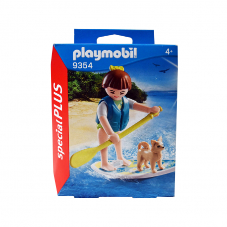 Playmobil παιχνίδι 9354 κορίτσι με σανίδα 4+ ετών