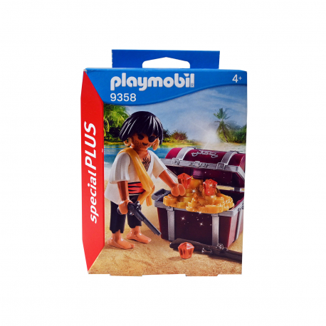 Playmobil παιχνίδι 9358 πειρατής σεντούκι θησαυρού 4+ ετών